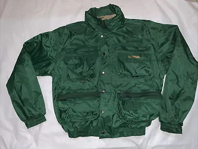 $49.99 • Buy Mens Sz L Hodgman Lakestream Sportsman Jacket Green With Hood