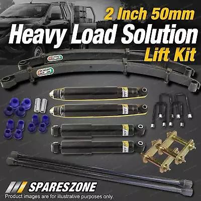 2 Inch Lift Kit Shock EFS Leaf 150KG Constant Load Option For Nissan Navara D22 • $1049