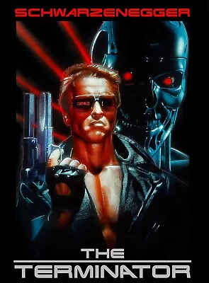 New The Terminator  Movie Film Print Premium Poster Wall Art Size A5-a1 • $19