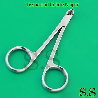 Professional NAIL NIPPER Clipper SCISSOR STYLE Cuticle Pedicure Chiropody Cutter • $7.20
