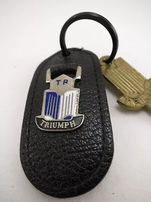 Triumph Key Fob With Triumph Crest Key Blank • $15