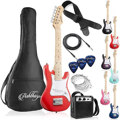 30  Beginner Electric Guitar & Amplifier Kid's Starter Bundle Kit With Gig Bag • $84.99