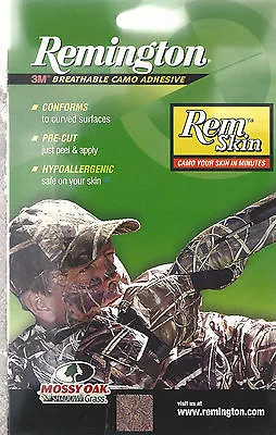 Remington Rem Skin Mossy Oak Shadow Grass Skin Camo 3M Breathable Medical Tape   • $8.50