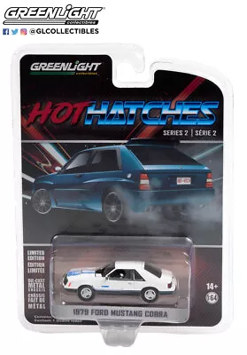 Greenlight 1:64 Hot Hatches Series 2 1979 Ford Mustang Cobra • $12.49