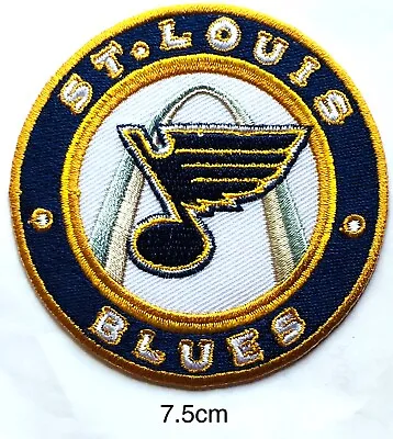 $2.49 • Buy NHL St.Louis Blues Logo Patch Sport Embroidery  ,Iron ,Sewing On Fabric