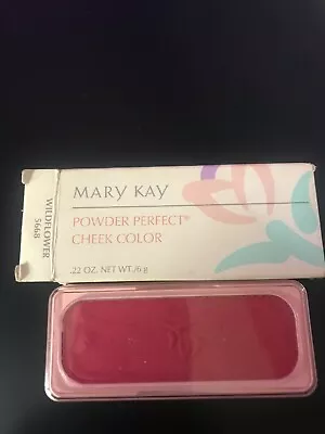 Mary Kay Powder Perfect Cheek Color Wildflower NEW With Box. Discontinued • $9.95