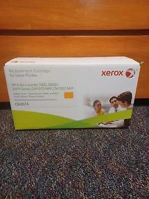 Xerox Replacement Cartridge For Laser Printer Toner Yellow Q6002A • $19.99