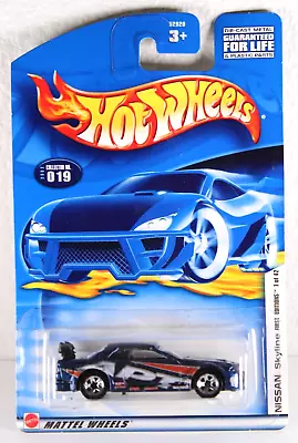 Hot Wheels 2002 First Edition Blue Nissan Skyline With 5 Spoke Wheels • $1.99