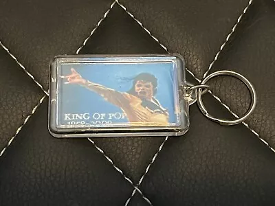 Michael Jackson King Of Pop Key Chain Charm • $11.99