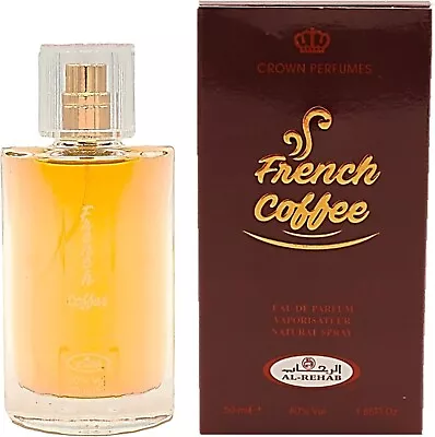 French Coffee 50ml Al Rehab Perfume Sweet Vanilla Caramel Coco Coffee • £10.49
