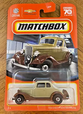 Matchbox ‘34 Chevy Master Coupe #034 MBX ‘23 Series Tan VHTF • $4.99