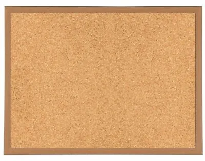 Premium Cork Board 60cm X 40cm Wooden Framed Pin Notice Memo Office Corkboard • £8.95