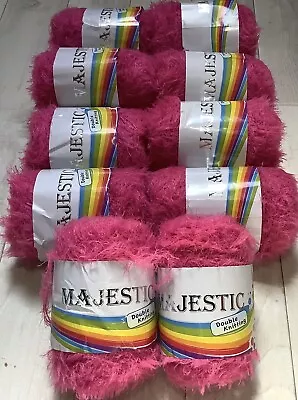 £2.21 • Buy Bundle Soft Eyelashes Knitting Crochet Yarn Wool 10X100g.-As  Pictured#th28