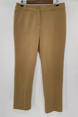 Charter Club Pant Shop Petite Camel Tan Dress Career Pants Size 12P (32 X 26) • $16.14