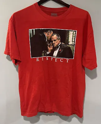 DGK Respect Godfather T Shirt Red Extra Large XL Marlon Brando • $26