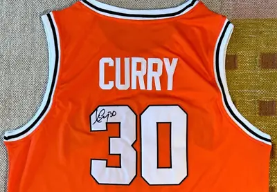 Dell Curry Signed Autograph Virginia Tech Hokies NCAA Jersey NBA Hornets USA • $200