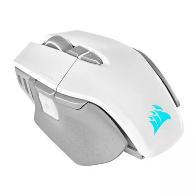 Corsair M65 RGB ULTRA WIRELESS Optical PC Gaming Mouse White Tunable Weight 2 • £120.12