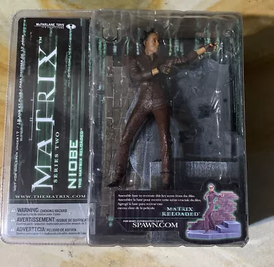 McFarlane Toys /The Matrix Reloaded NIOBE Action Figure Series Two NEW!  Sealed! • $15.30