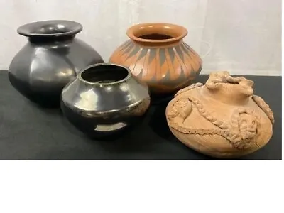 Antique VTG Mata Ortiz Mexican Mayan Pottery Vessels • $350