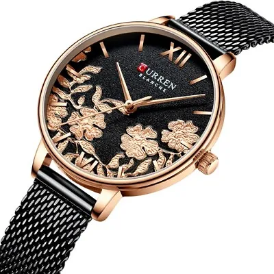 $17.99 • Buy Relojes De Mujer Watch Women Quartz Luxury Fashion Lady Gift Leather Steel Strap