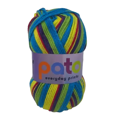 Cygnet Pato Everyday Prints DK Knitting Crochet Yarn - 10 Colours • £2.65