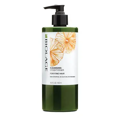 $17.09 • Buy Matrix Biolage Cleansing Conditioner Fine Hair, 16.9 Oz / 500 ML