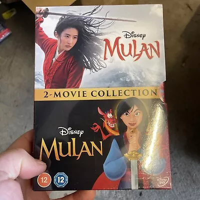 Mulan: Live Action And Animation - 2 Movie Collection (DVD) **NEW** • £3.99