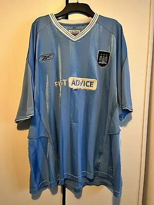 Mens Manchester City FC 2003/04 Home Shirt UK 3XL • £36.99