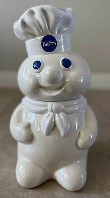 Vintage 12'' Pillsbury Doughboy Cookie Jar (1988) • $40