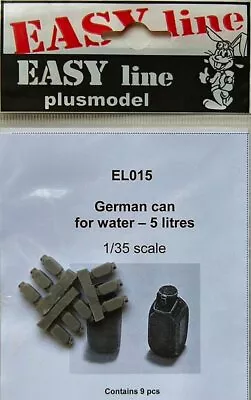 Plus Model German Water Can 5L 1/35 Scale Resin Accessories EL015 • £5.95