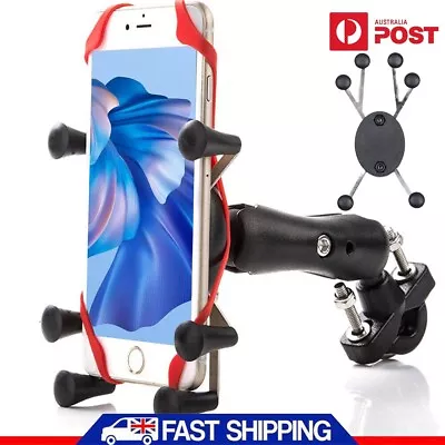 RAM Motorcycle Bike X-Grip Holder Cell Phone Mobile Phone Universal GPS Holders • $21.18