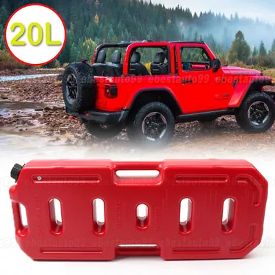$109.99 • Buy 5 Gallon Fuel Tank Gas Oil Petrol Storage Can Container For Jeep ATV UTV SUV 20L