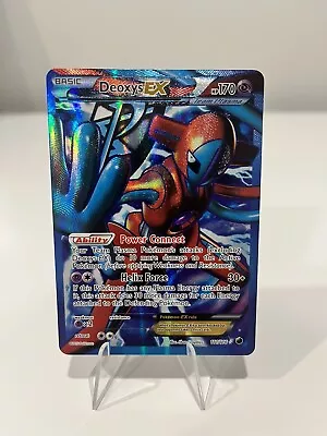 Deoxys EX 111/116 - BW Plasma Freeze - Full Art - Pokemon Card - NM • $85