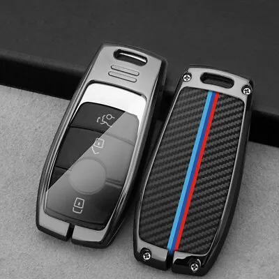 $11.88 • Buy Metal Car Key Cover Case Fob Shell For Mercedes Benz Accessories A C E S G Class