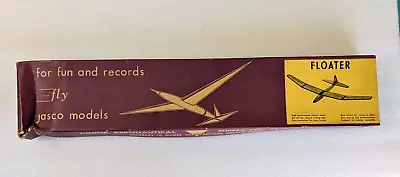 Rare 40's Jasco R/C Balsa Sailplane Model Kit  Floater  -  New In Box • $124