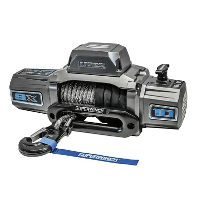 Superwinch 10000 LBS 12 VDC 3/8in X 80ft Synthetic Rope SX 10000 Winch • $763.99