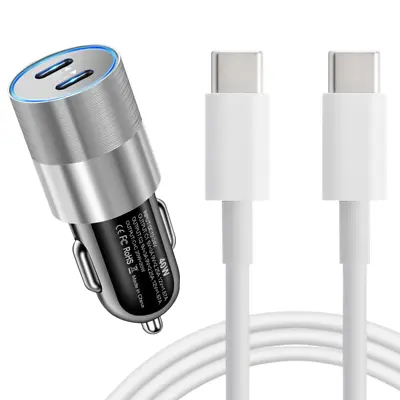 40W Fast Car Charger USB-C Type C Cable For IPhone 15 Pro Max Plus IPad Samsung • $6.50