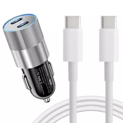 40W PD Fast Car Charger USB-C Type C Cable For IPhone 15 Pro Max Plus Samsung • $20.14