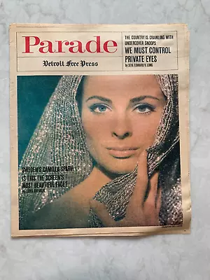 Parade Magazine October 30 1966 Cover: Camilla Sparv • $13.99