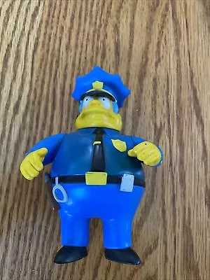 The Simpsons Chief Wiggum World Of Springfield Interactive Figure Playmates • $8.99