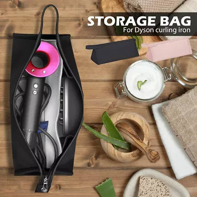 Hair Dryer Carrying Case Waterproof Hair Dryer Storage Case Portable PU NcsoQ • $23.19