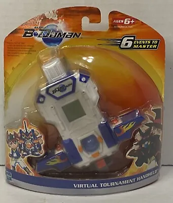 Hasbro Battle B Daman Virtual Tournament Handheld 6 Events Cobalt Blade NIB • $13