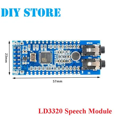1pcs LD3320 Non-specific Human Speech Voice Recognition Module Development Board • $12.32