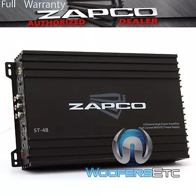 Zapco St-4b 4-channel 360w Rms Class Ab Component Speakers Tweeters Amplifier • $159.99