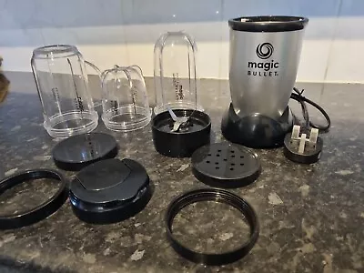 £37.99 • Buy Original Magic Bullet Blender Mixer Food Processor 10-Piece Set Stainless Black