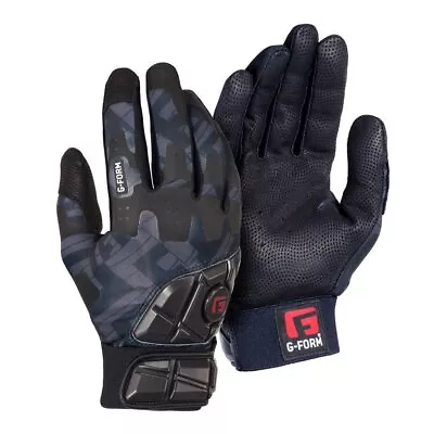 G-Form YGB0102 346 Youth XL Bk/Bk Grey Print Protective Batting Gloves • $14.85