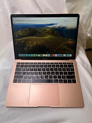 Apple MacBook Air 2018 13  Rose Gold A1932 Core I5-8210 1.6GHz 8GB RAM 256GB SSD • $249.99