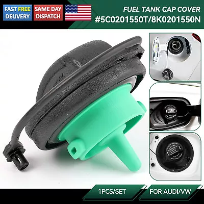 Fuel Tank Gas Filler Cap For Audi A4 A4 Quattro A5 A8 Q5 2008-2018 8K0201550N/US • $10.45