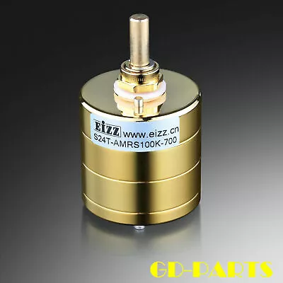 EIZZ 100KA 24 Steps Stereo Volume Potentiometer Audio Attenuator AMRS Resistors • $109.48