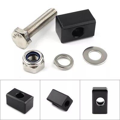 $11.38 • Buy Black Bottom Head Light Lamp Mount Block For Harley V-Rod Muscle VRSCF Road King